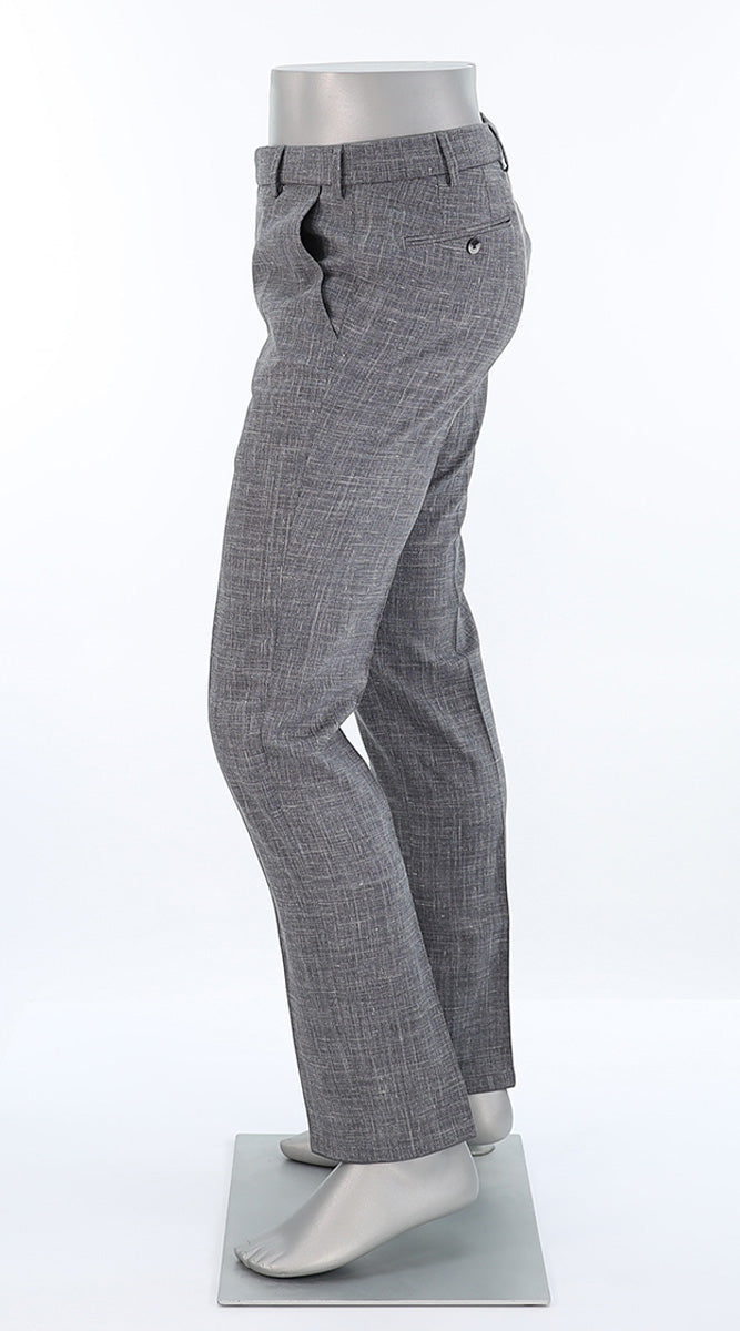 Meyer 2026 Bonn Linen Pants, MID GREY