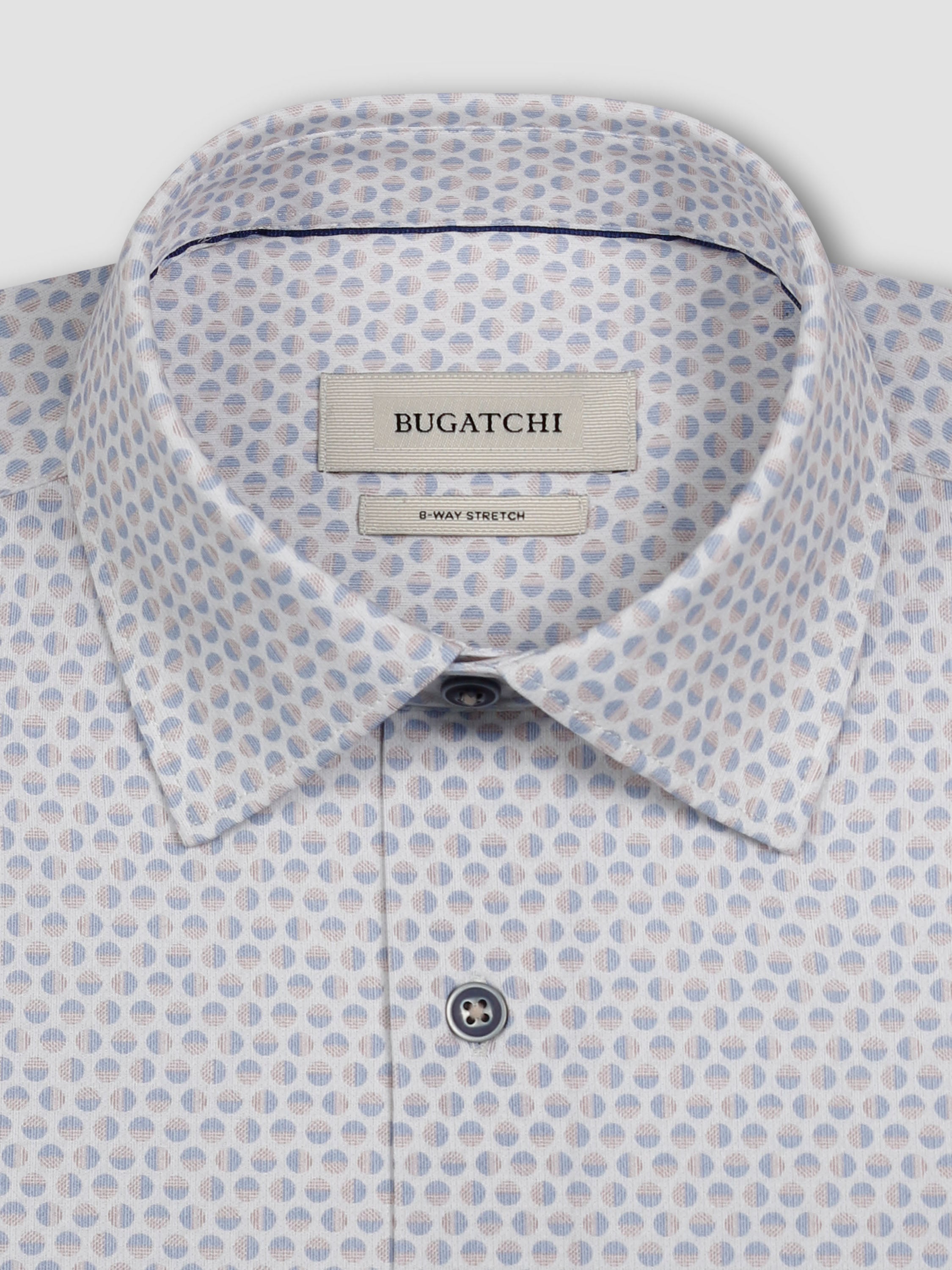 Bugatchi Ooohcotton L/S Shirt, Dusty Pink