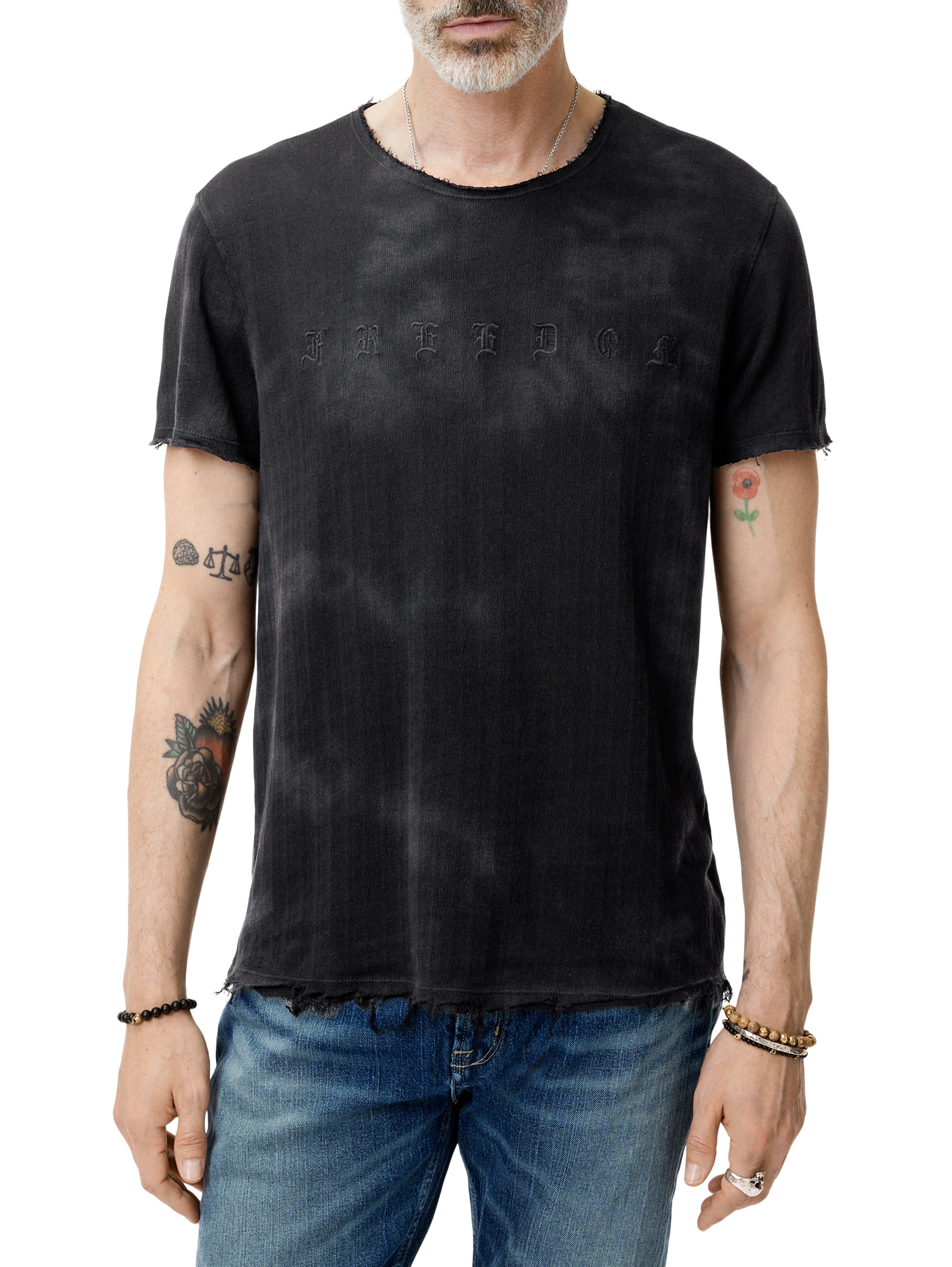 John Varvatos Raw Edge Tee