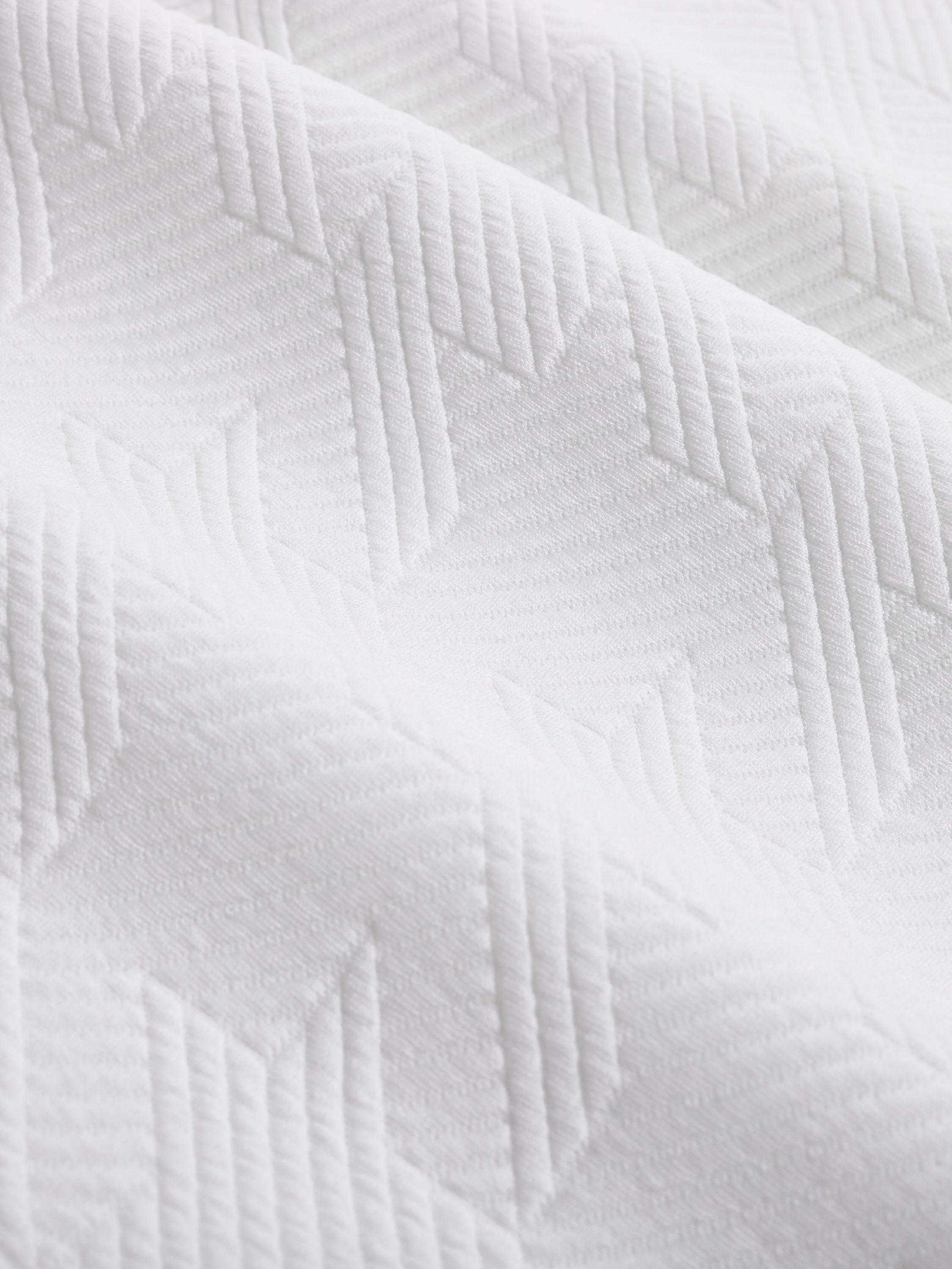 Bugatchi L/S Quarter Zip Knit, Chalk