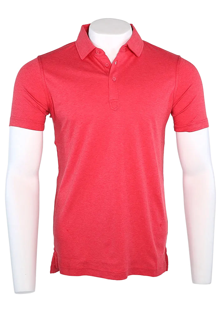 Raffi Aqua Cotton Sherwood Polo in Berry | Mondo Uomo Naples FL #Color_Berry