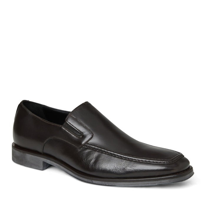 Bruno Magli Raging Men’s Brown Nappa Leather Slip-On Shoe – Mondo Uomo
