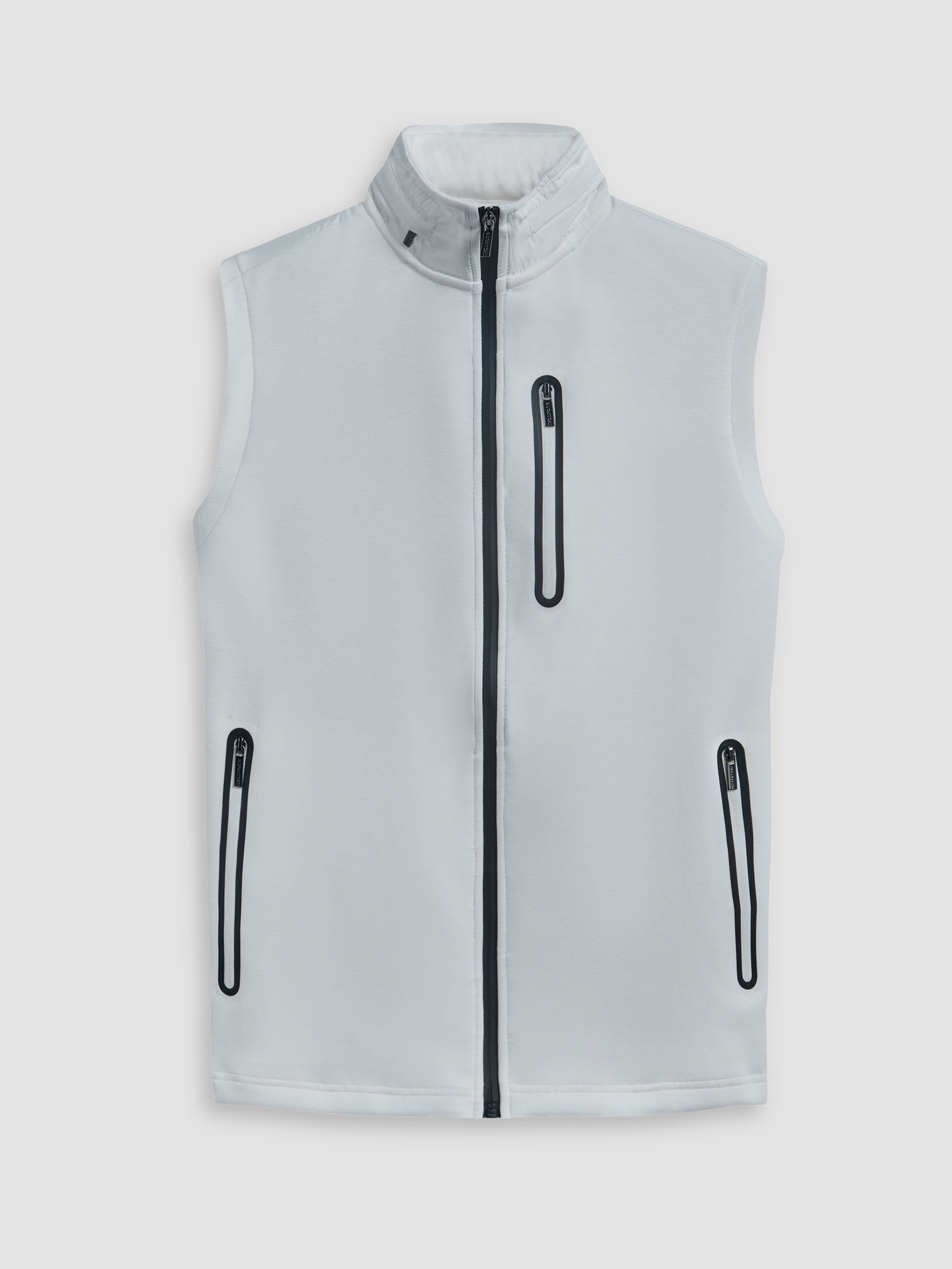 Soft Touch Performance Vest With Stow-Away Hood