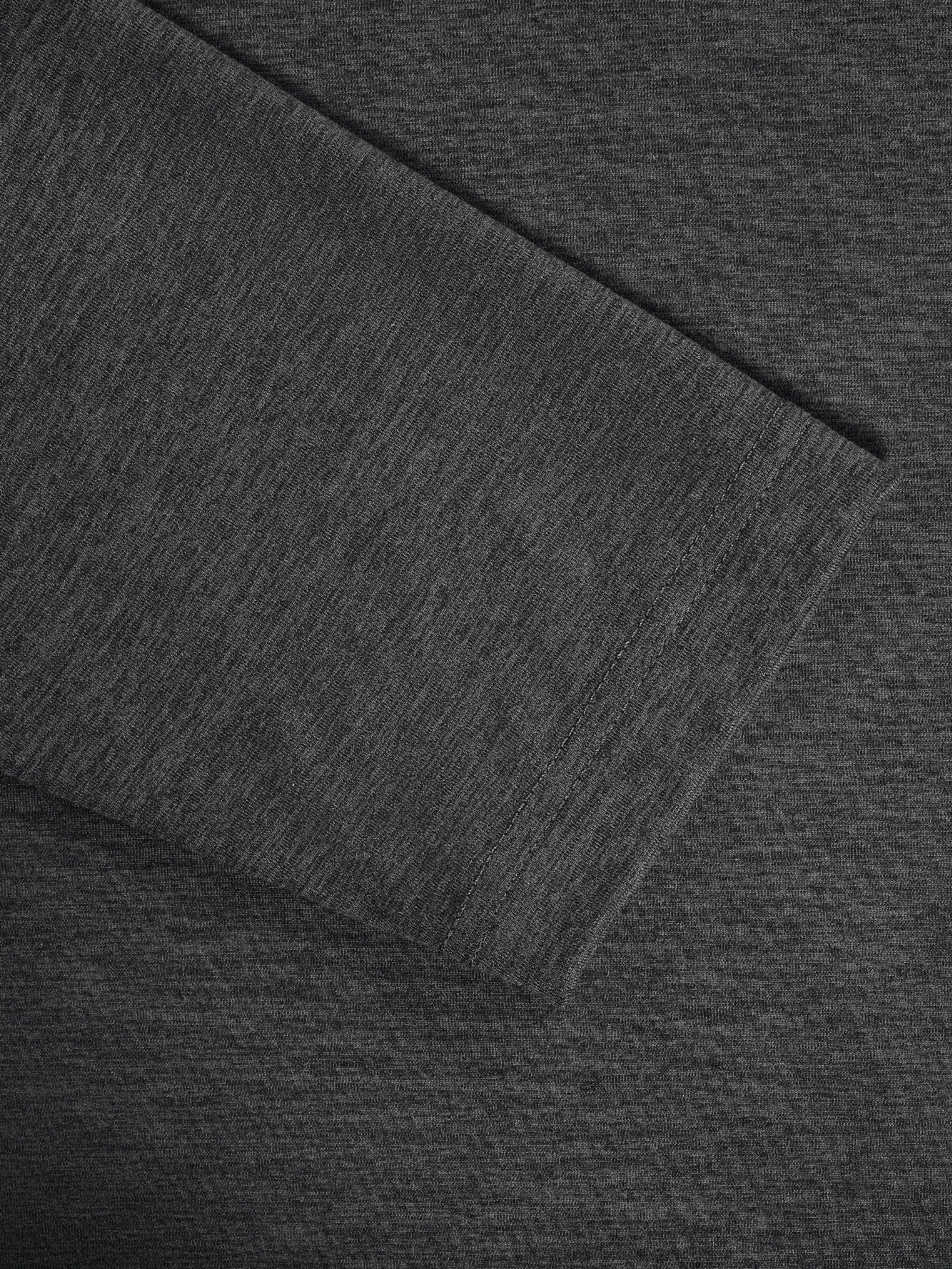 Bugatchi L/S Quarter Zip, Black