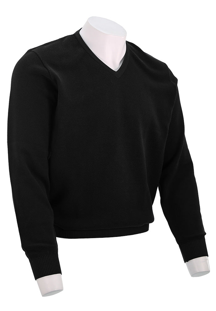 St. Croix Crystal Stitch V Neck