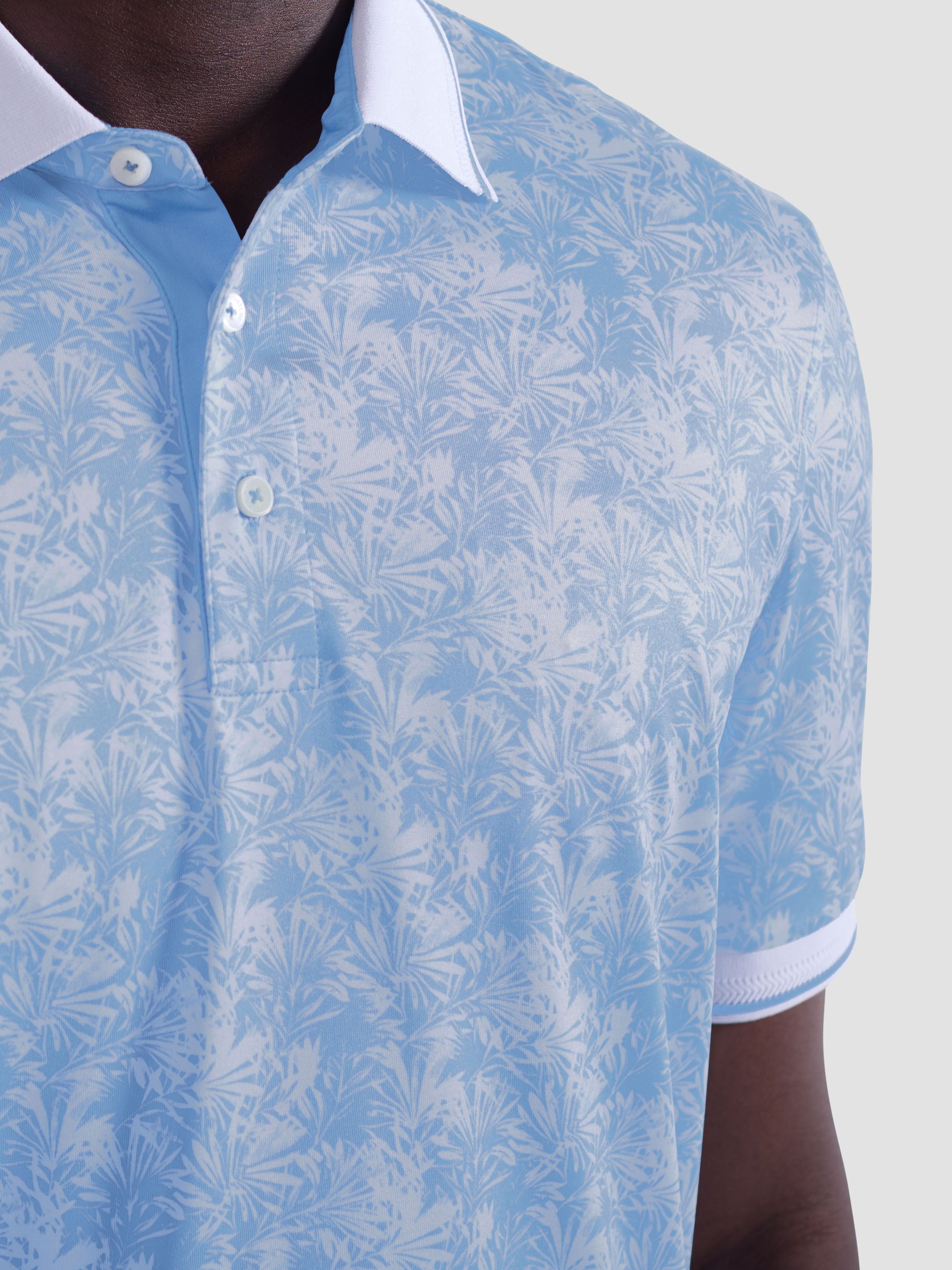 Bugatchi S/S Performance Polo