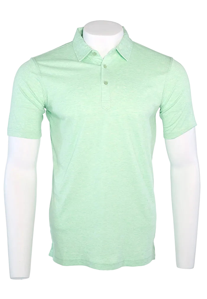 Raffi Aqua Cotton Sherwood Polo in Mint | Mondo Uomo Naples FL #Color_Mint