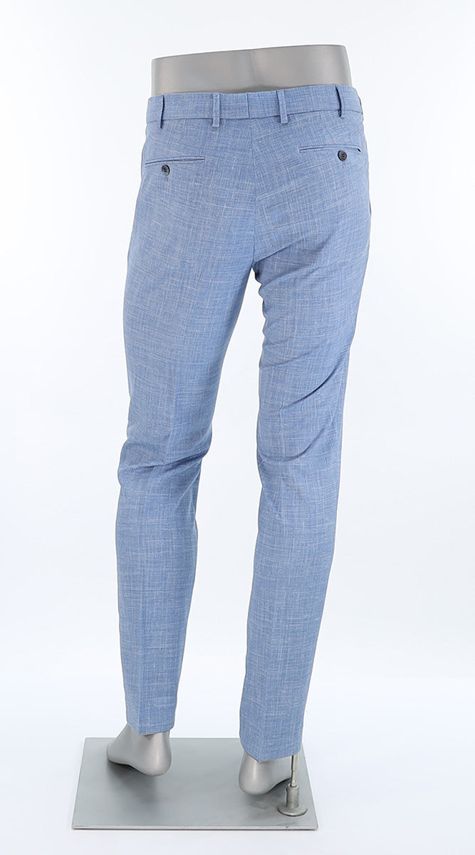 Meyer 2026 Bonn Linen Pants, LIGHT BLUE