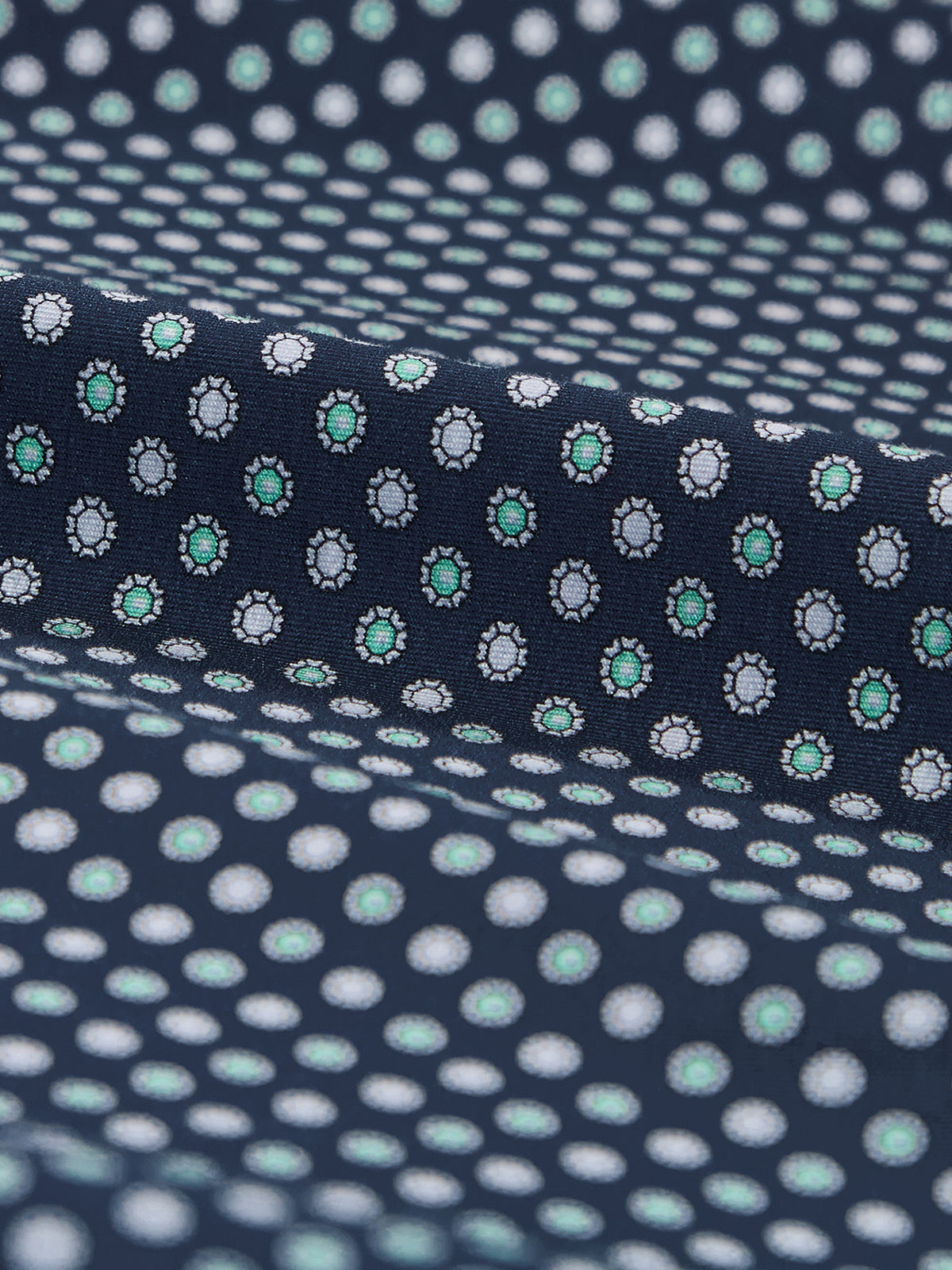 VINCENT Double Sided Geometric/Abstract OoohCotton Polo Shirt