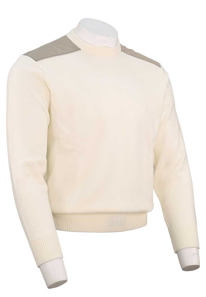 Paul & Shark Typhoon Re4x4 Crewneck, Cream/Beige