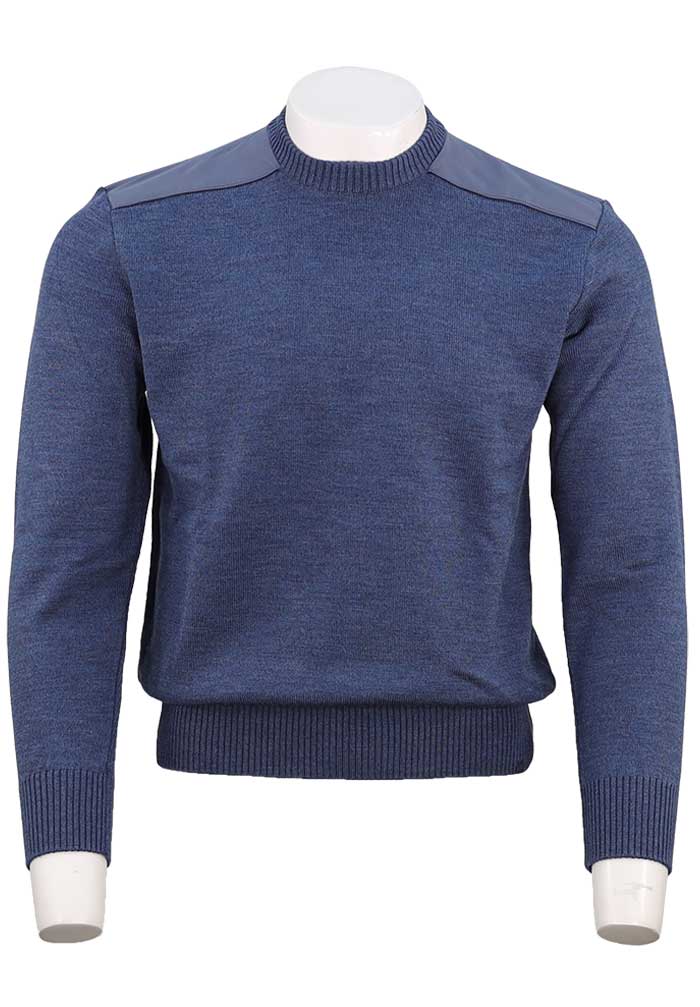 Paul & Shark Typhoon Re4x4 Crewneck, Cadet Blue
