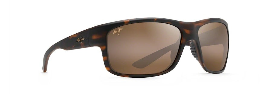 Maui Jim Southern Cross Polarized Wrap Sunglasses with Triple-Injected Nylon Frame Angled View