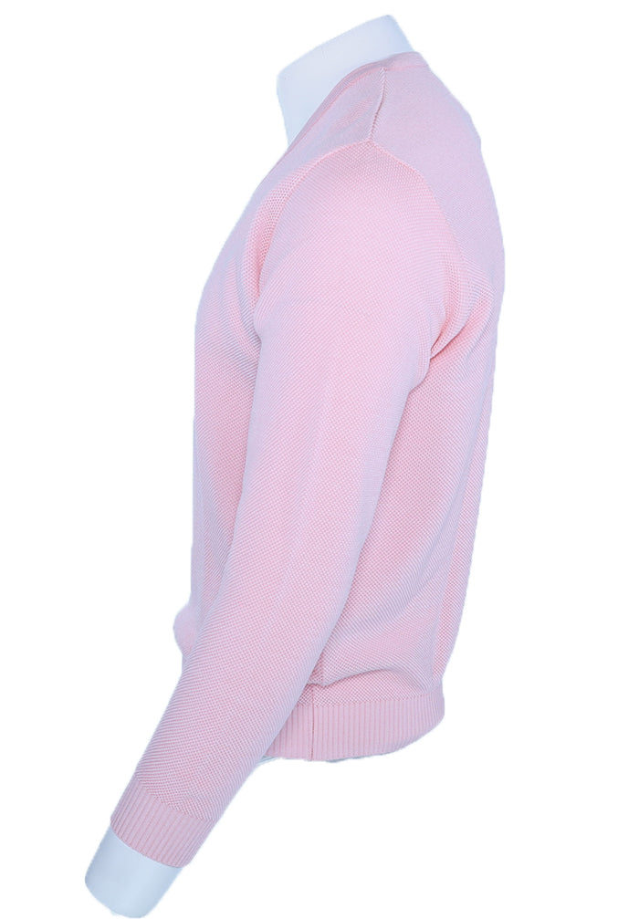 St. Croix Crystal Stitch V Neck