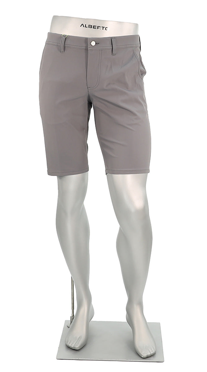 Alberto Earnie Golf 3X DRY Men’s Slim Fit Grey Activewear Shorts – Mondo Uomo
