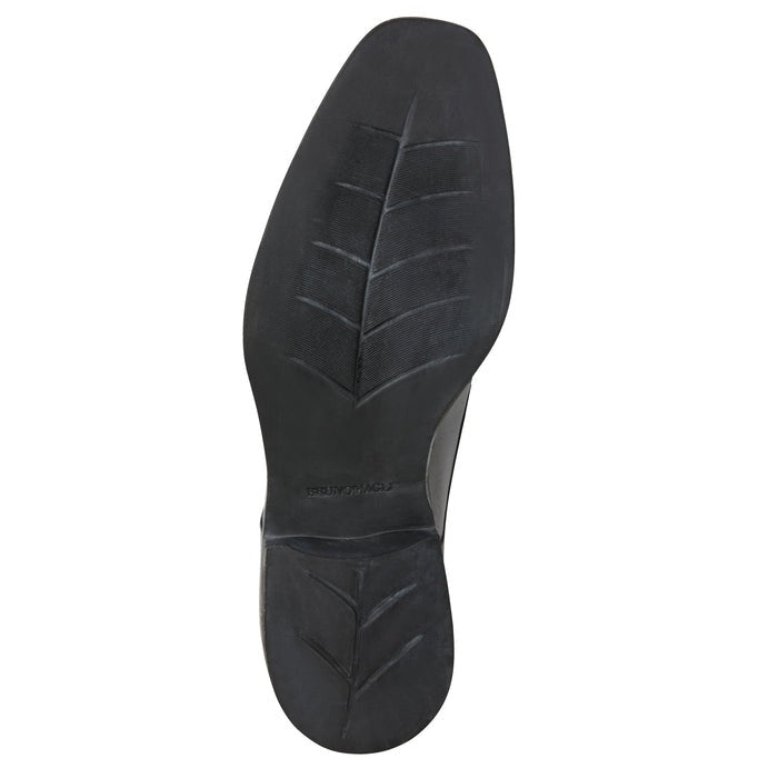 Bruno Magli Raging Men’s Brown Nappa Leather Slip-On Shoe Detail