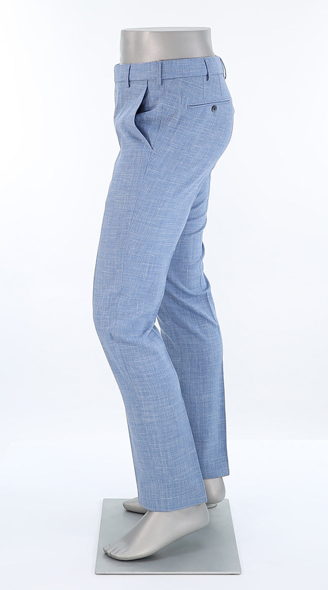 Meyer 2026 Bonn Linen Pants, LIGHT BLUE
