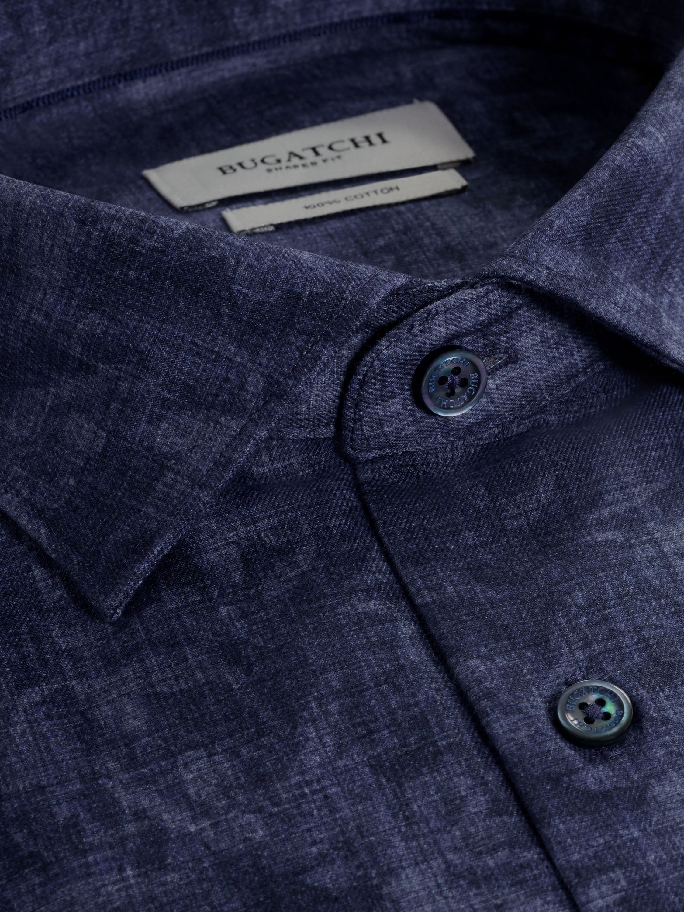 Bugatchi L/S Axel Woven Shaped