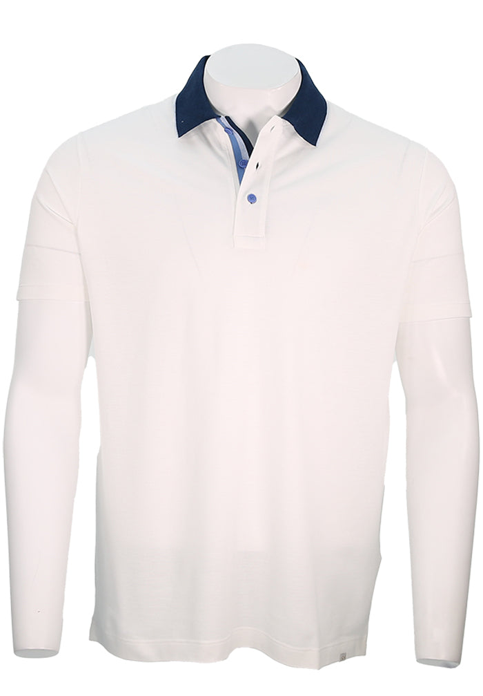 Paul & Shark Men's S/S Polo In Crisp White - Mondo Uomo Fine Menswear