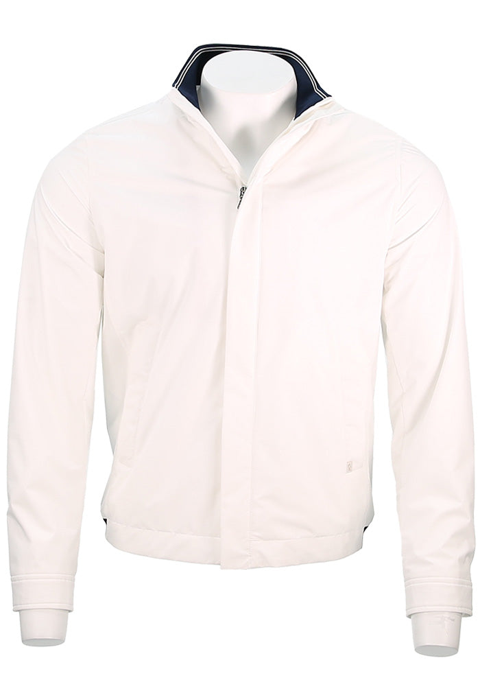 Paul & Shark Men's Typhoon Jacket In Crisp White - Mondo Uomo Fine Menswear