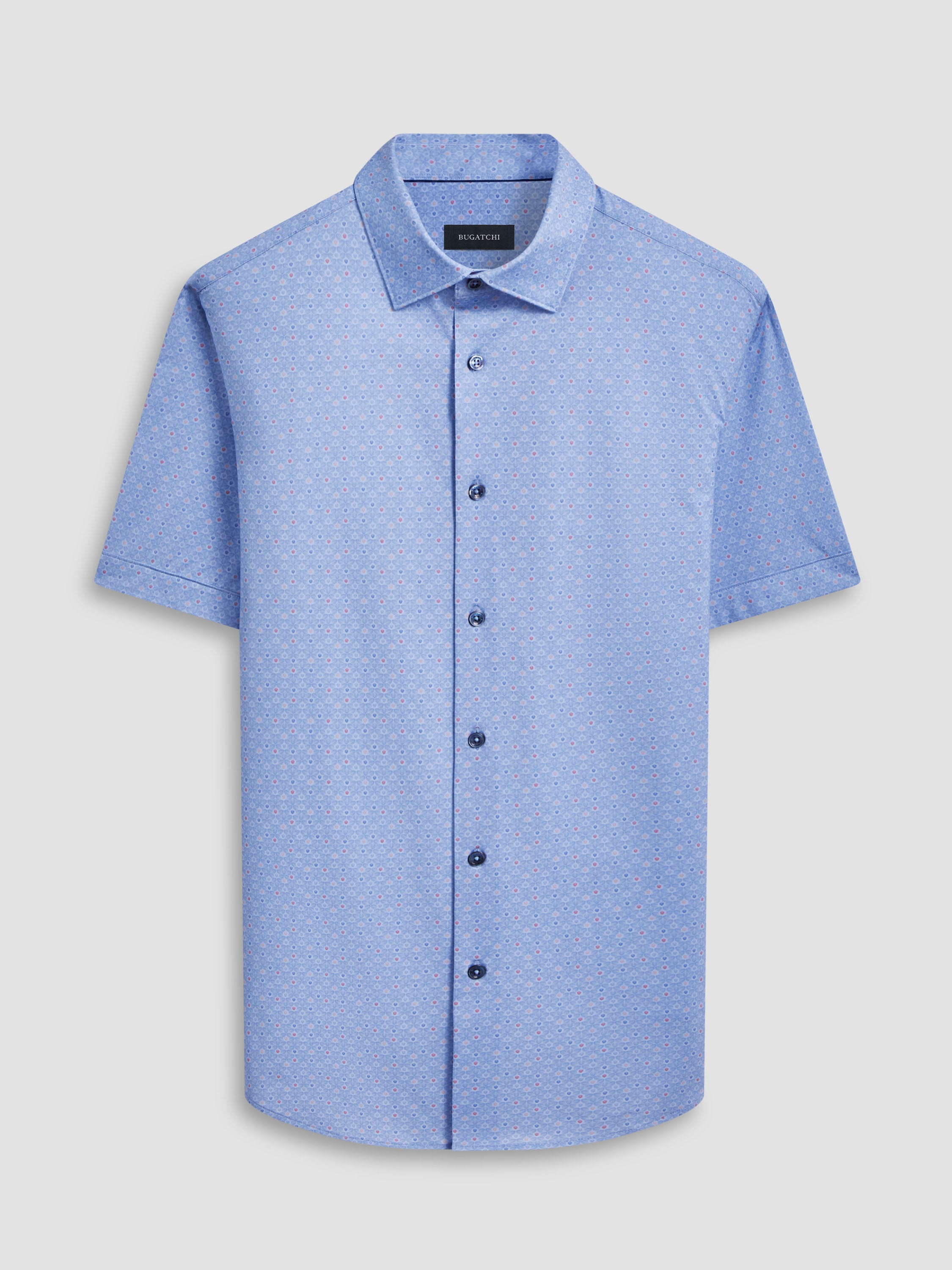 Bugatchi Ooohcotton Mile S/S Shirt