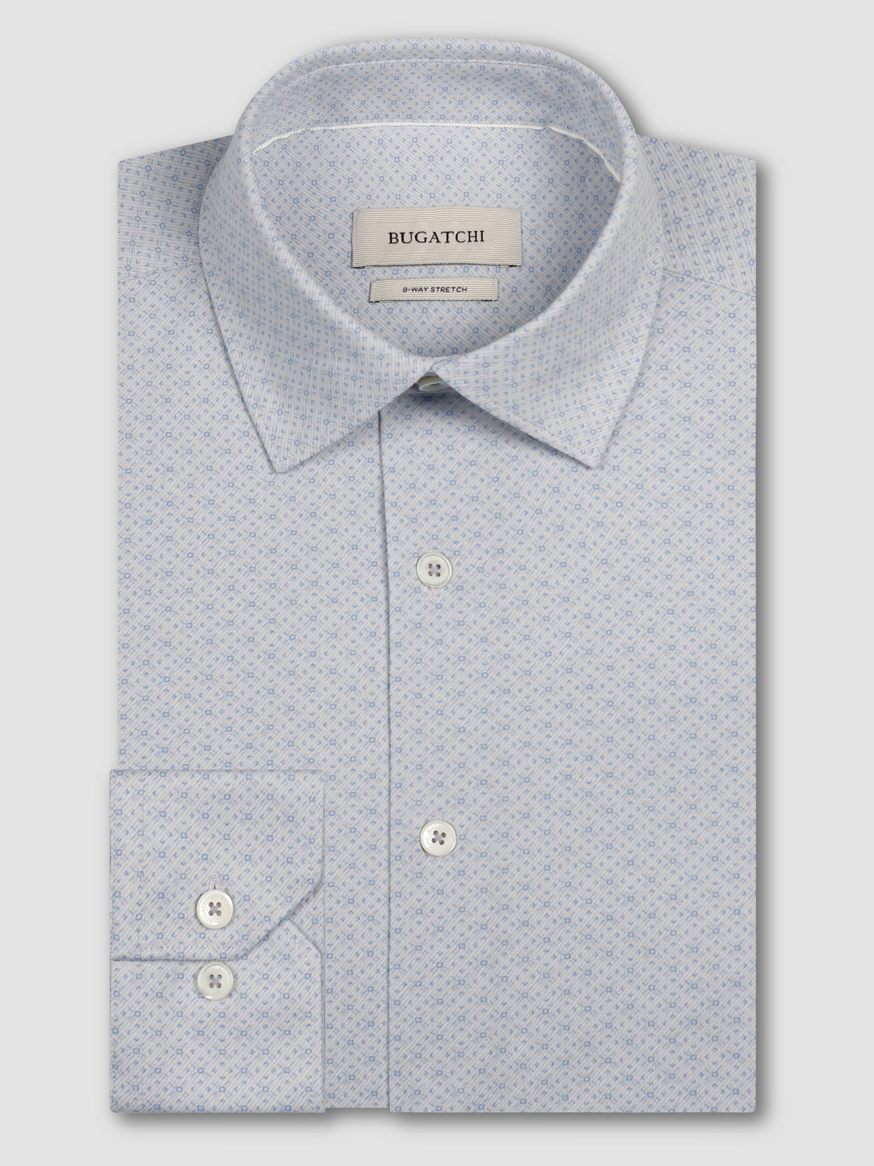 Bugatchi Ooohcotton L/S Shirt, Lilac