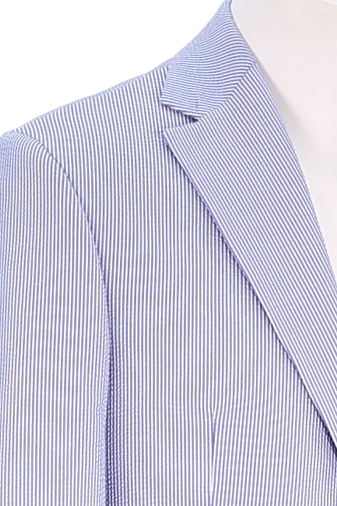 Jack Victor Men's Sport Coat In Soft Blue Close Up