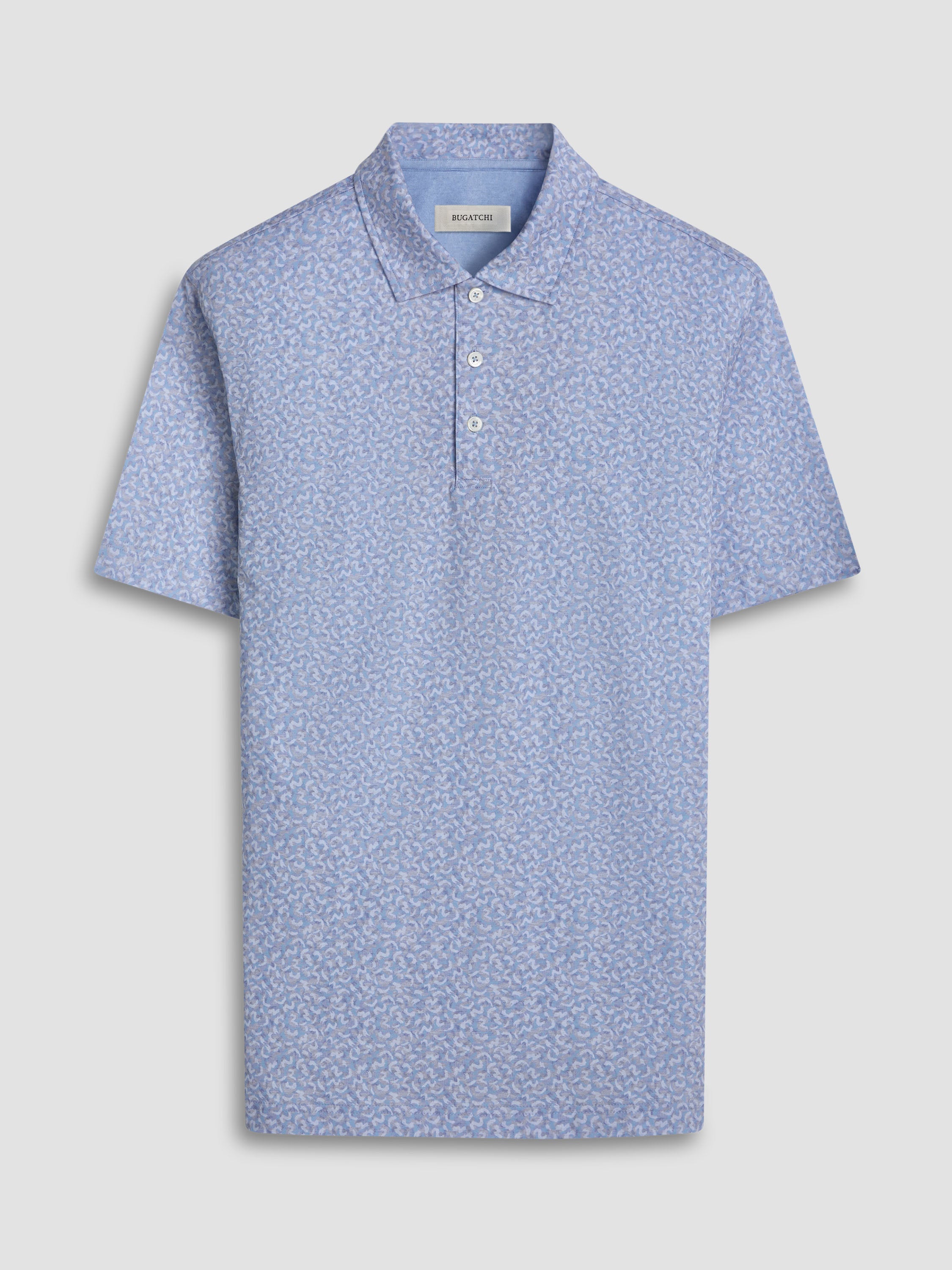 VINCENT Double Sided Abstract/Solid OoohCotton Polo Shirt