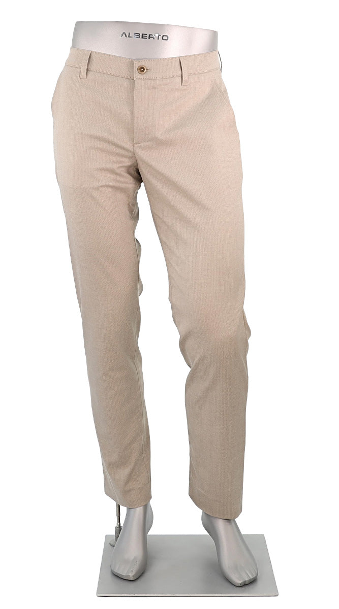 Alberto Lou Linen Pants, Desert Khaki