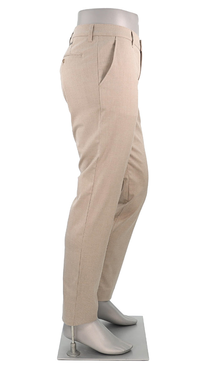Alberto Lou Linen Pants, Desert Khaki – view 4