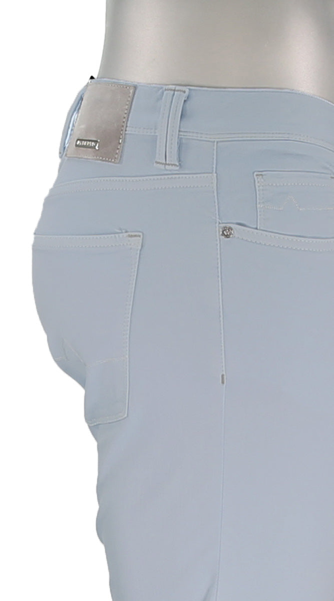 Alberto Pipe Stretch Colored Denim Light Blue – view 4