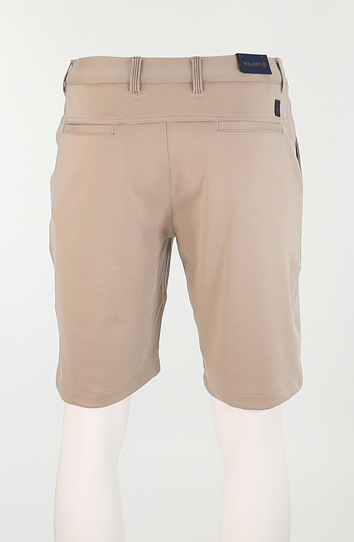 Halsey Breakwater Men’s Shorts in Heather Cashmere with Moisture-Wicking Fabric – Mondo Uomo Fine Menswear