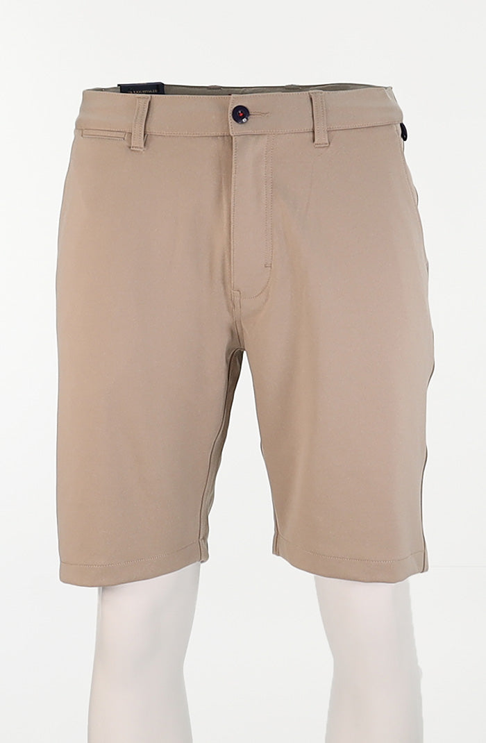 Halsey Breakwater Men’s Shorts in Heather Cashmere Performance Mélange Knit – Mondo Uomo