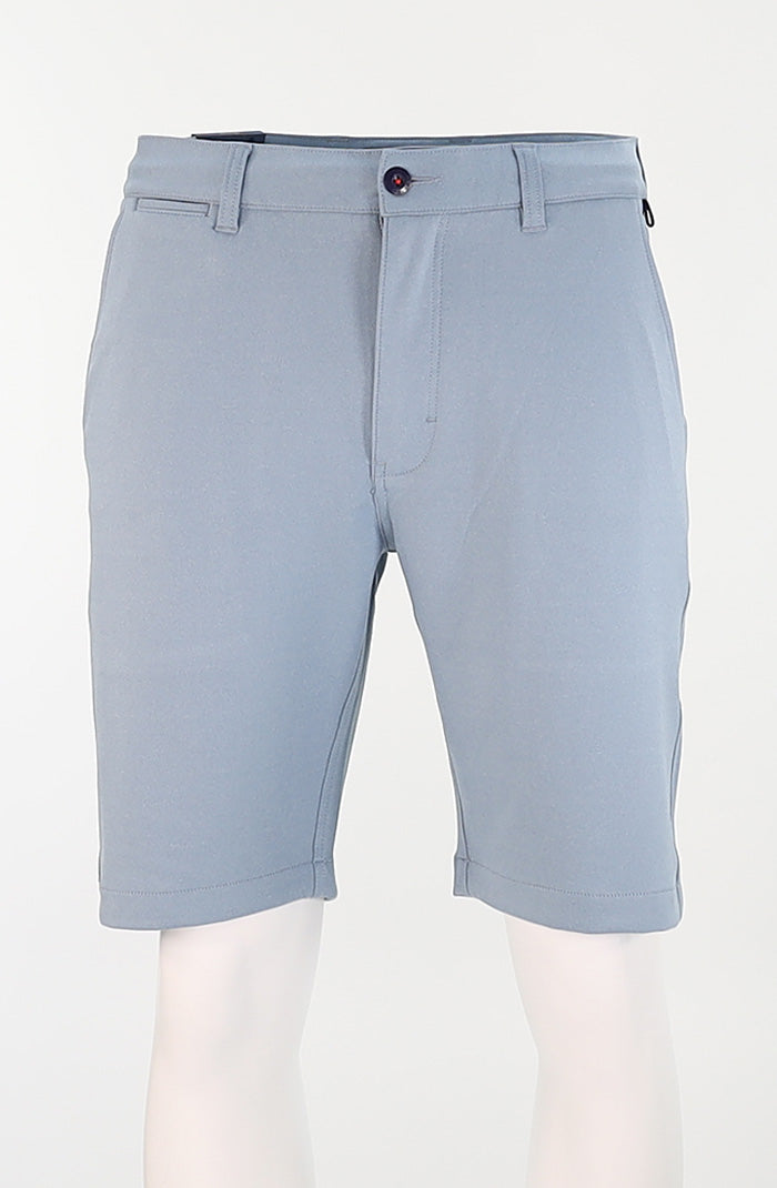 Halsey Breakwater Men’s Shorts in Heather Dusty Blue Performance Knit – Mondo Uomo