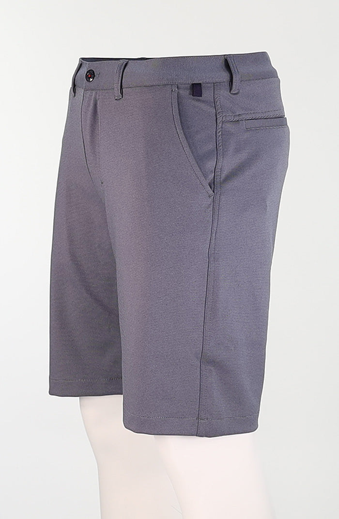 Halsey Breakwater Men’s Stripe Shorts in Slate Blue Classic Fit 9.5-Inch Inseam Style #BM1056- 875S