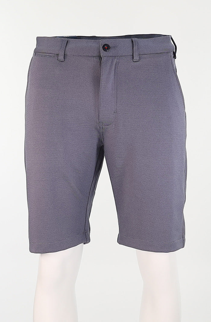 Halsey Breakwater Men’s Stripe Shorts in Slate Blue Performance Knit – Mondo Uomo