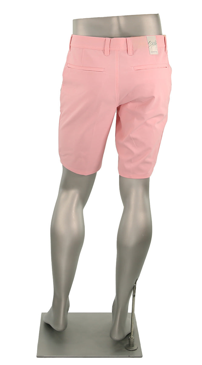 Alberto EARNIE GOLF 3X DRY SHORTS DUSTY PINK For Men Back View