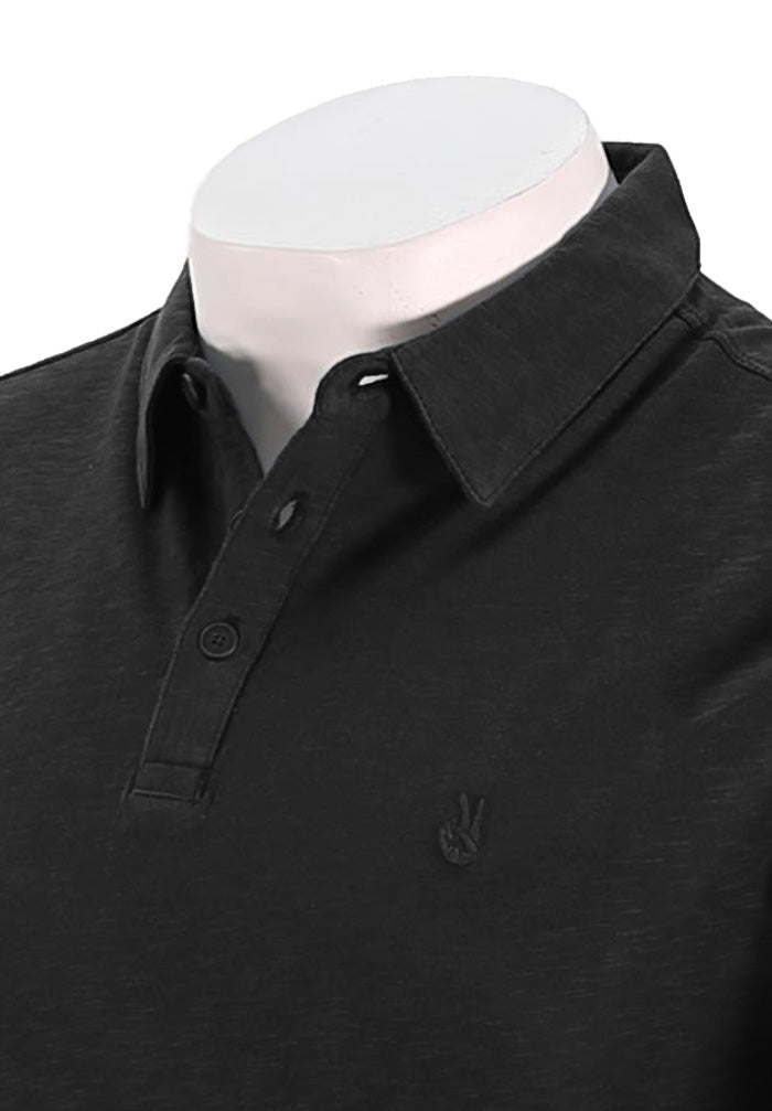 John Varvatos S/S Polo, Black