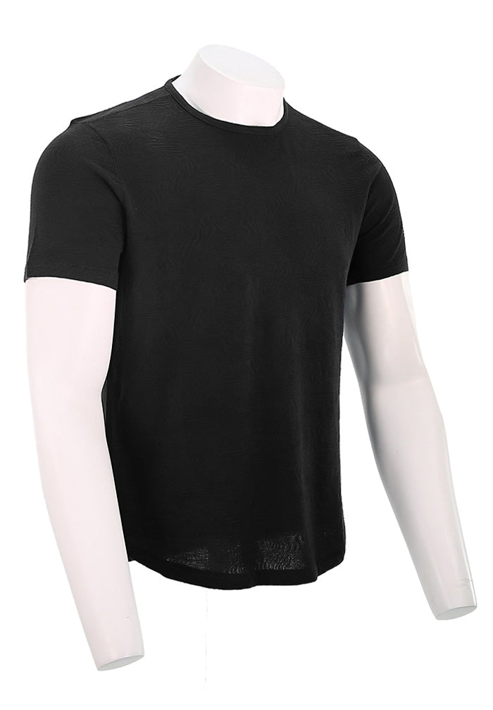 John Varvatos S/S Crew T-Shirt, Black