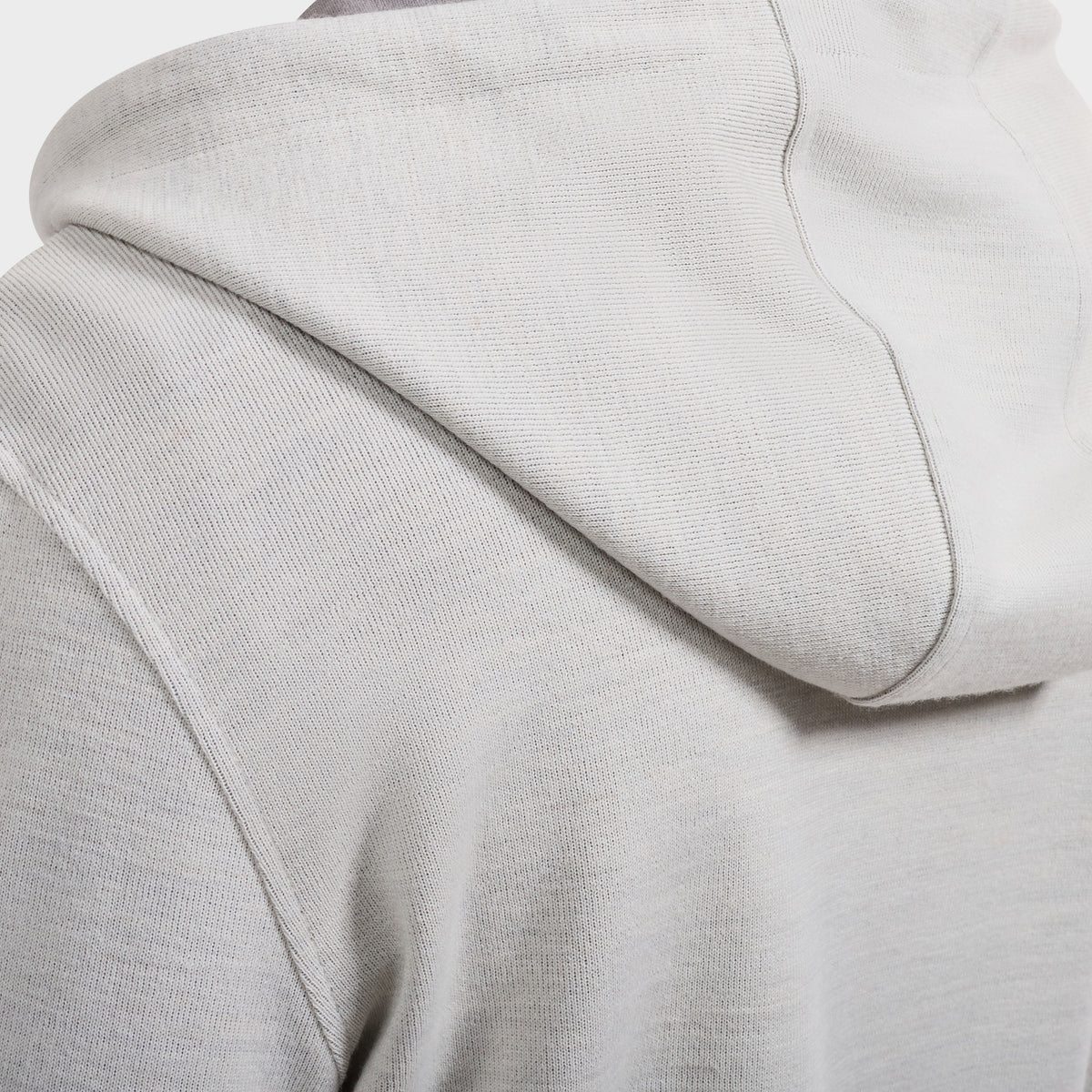 Bugatchi L/S Full-Zip Hoodie, Chalk – view 7