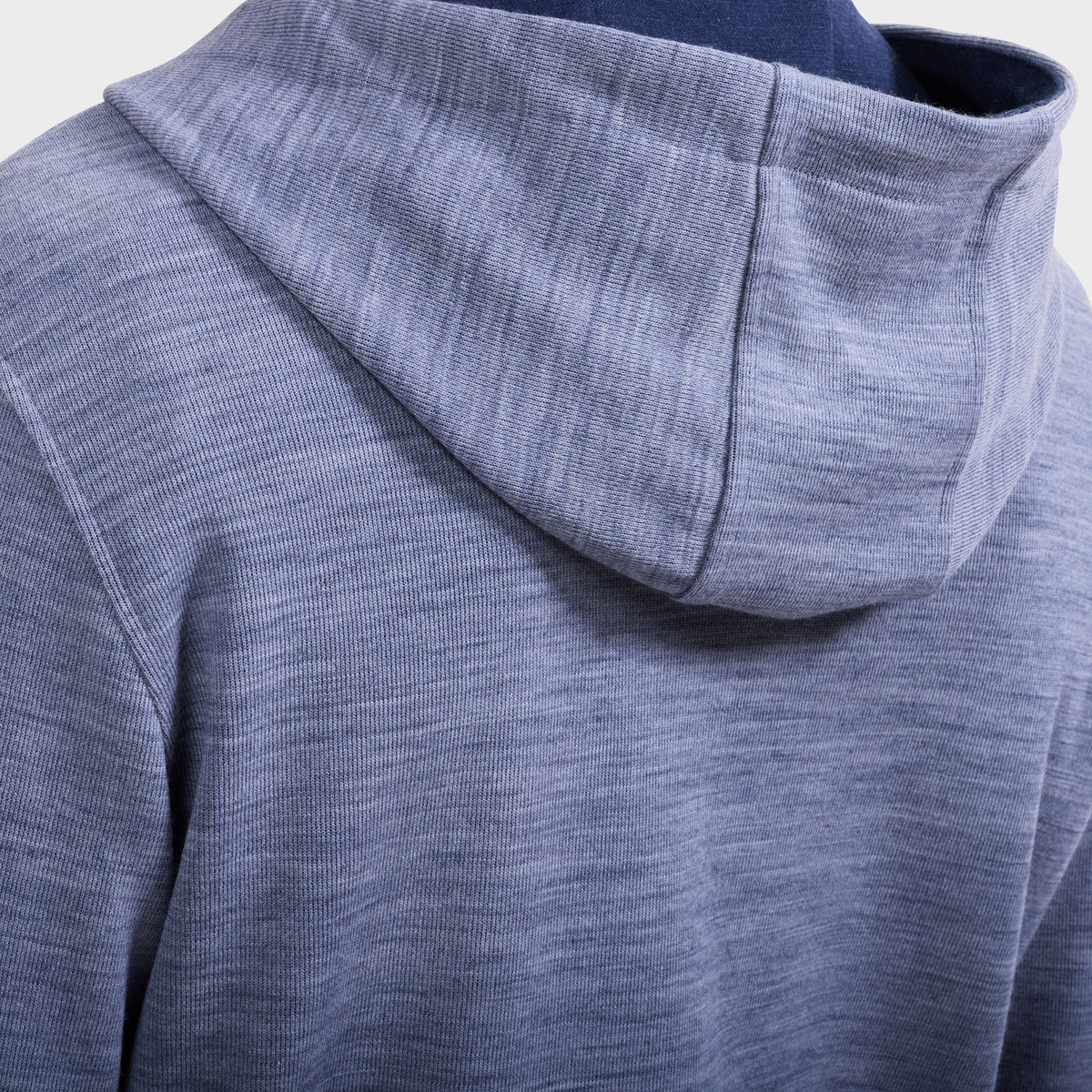 Bugatchi L/S Full-Zip Hoodie, Slate – view 6