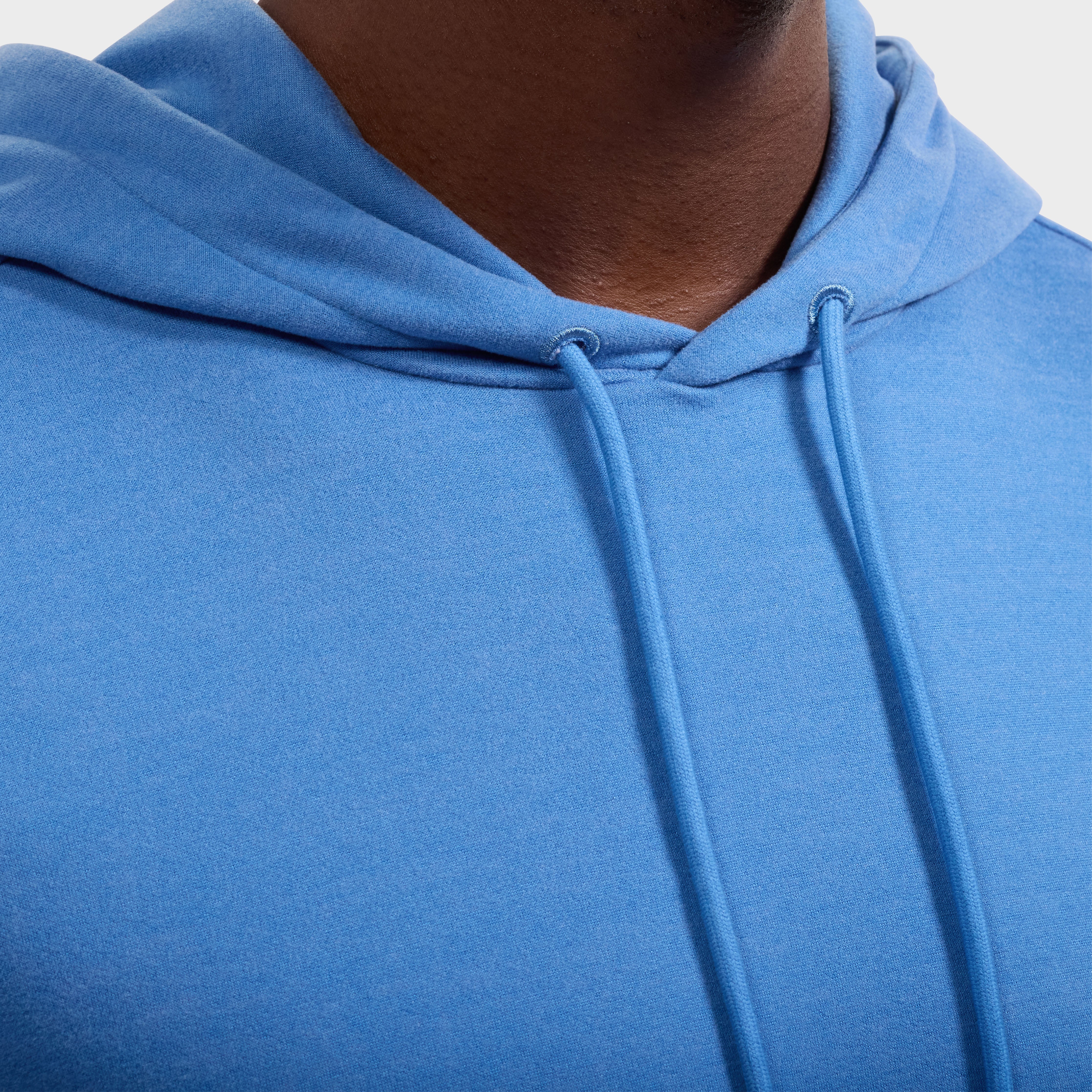 Bugatchi L/S Hoodie, Classic Blue – view 3
