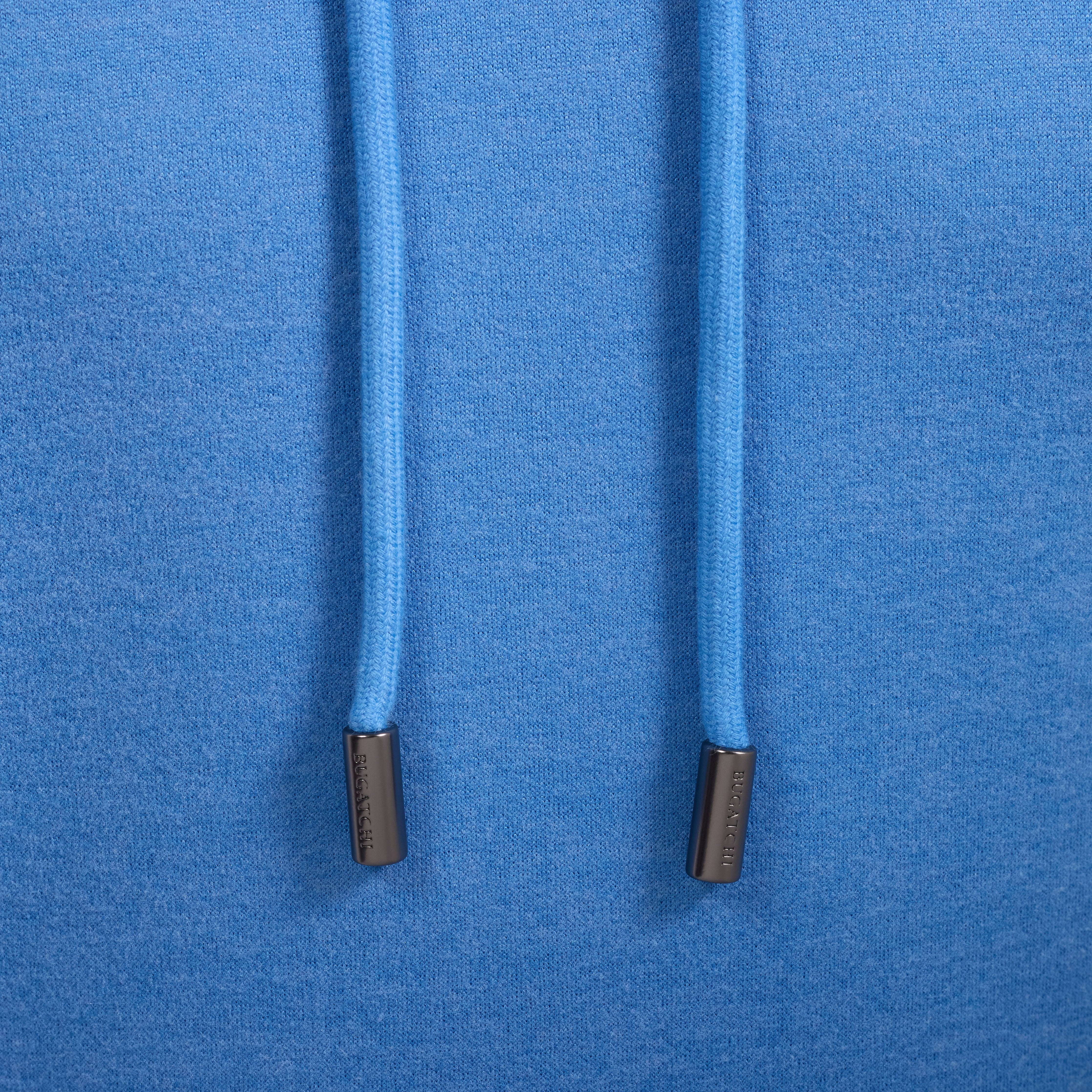 Bugatchi L/S Hoodie, Classic Blue – view 2
