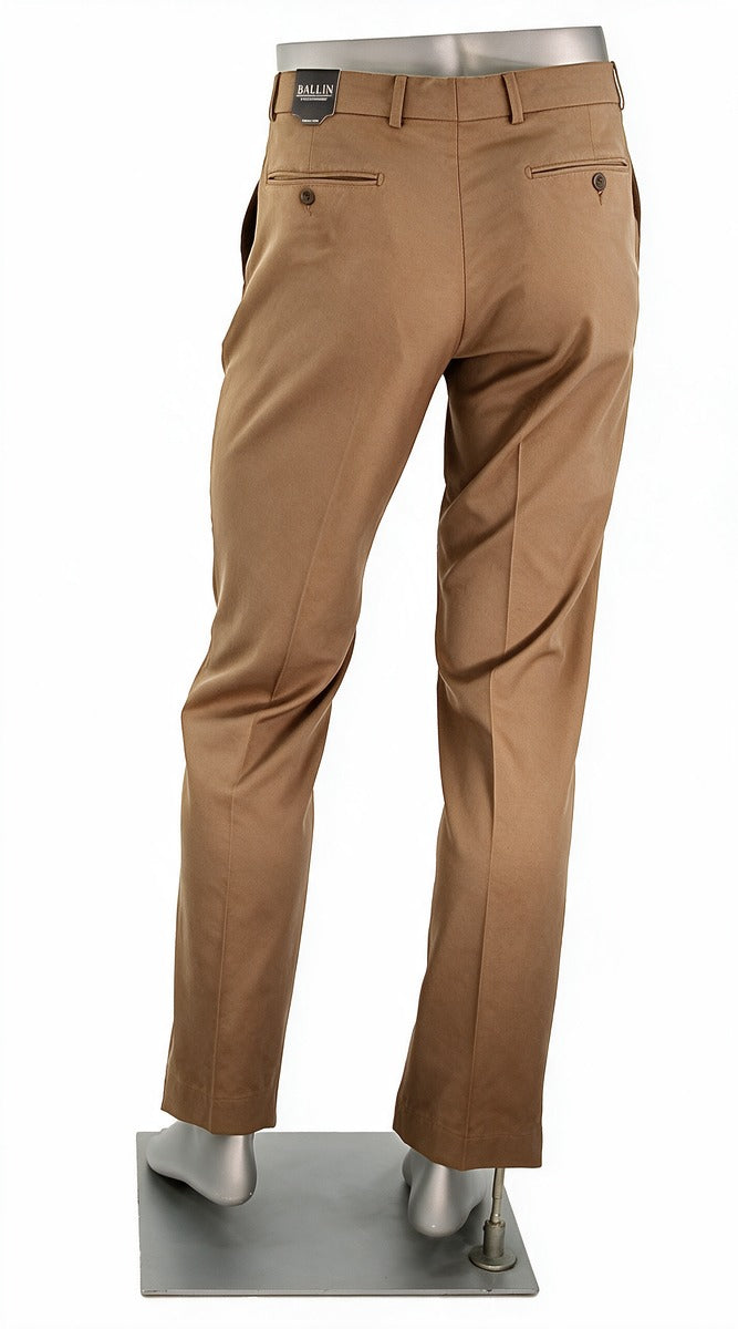 Ballin Supima Sateen Pants, BRITISH TAN – view 5