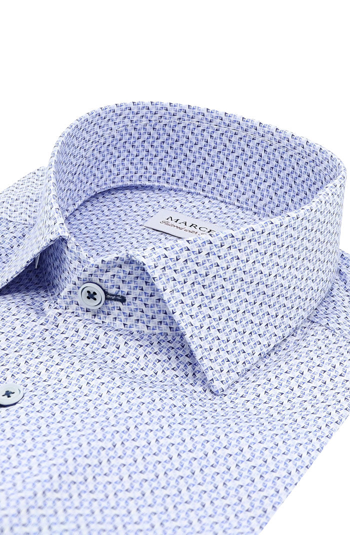 Marcello Long Sleeve Shirt, Blue