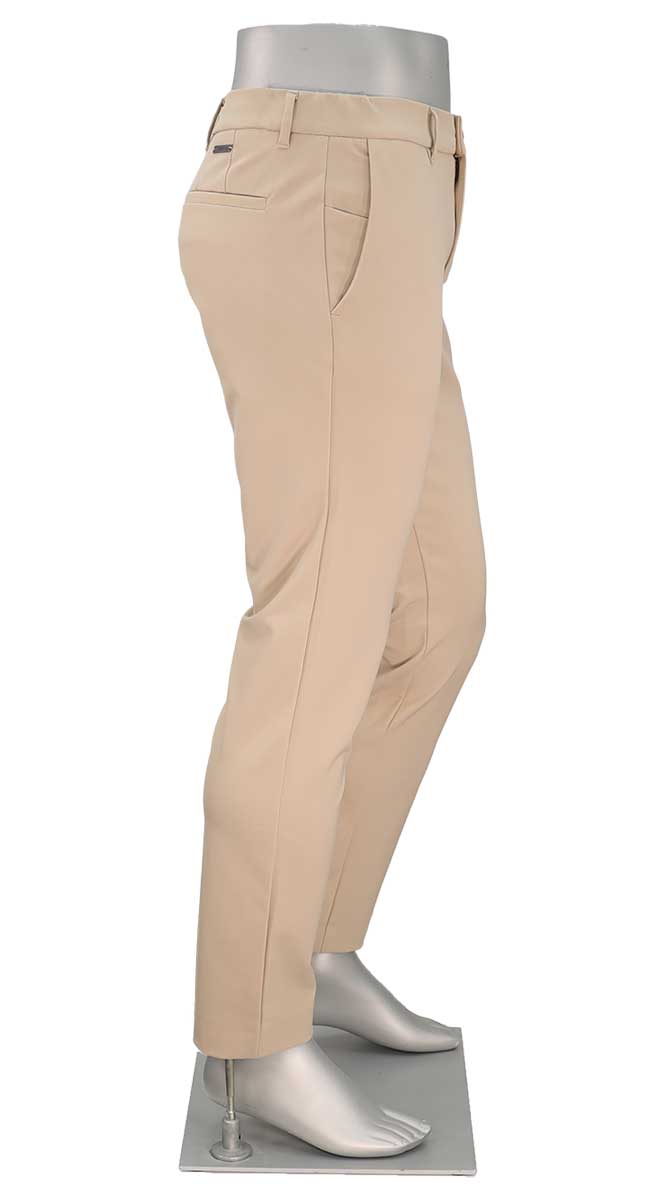 Alberto Slim Performance Move Pant, Tan – view 2