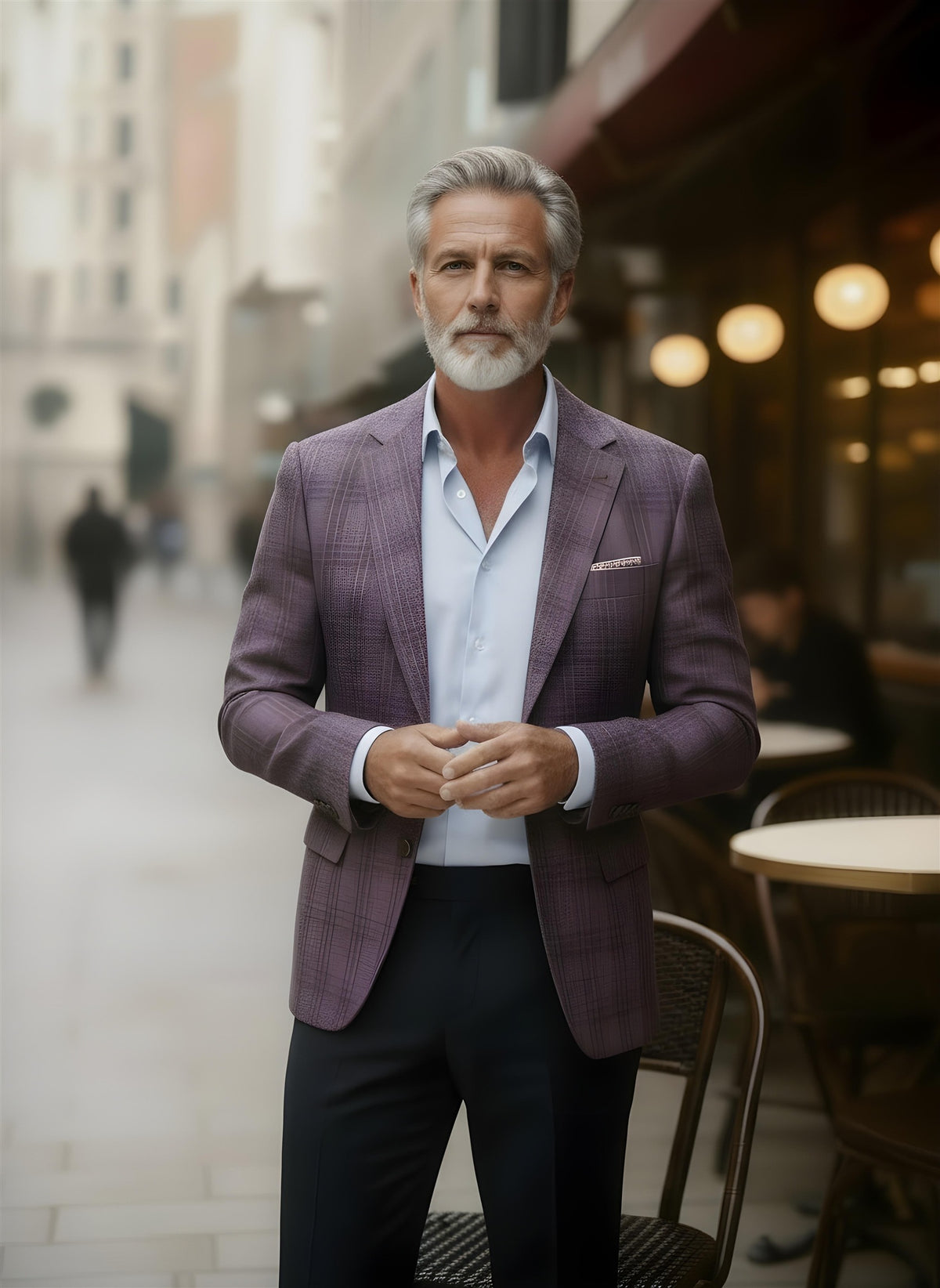 Byron at Mondo Uomo, Naples FL — Mondoman9 MauveGlenCheck street