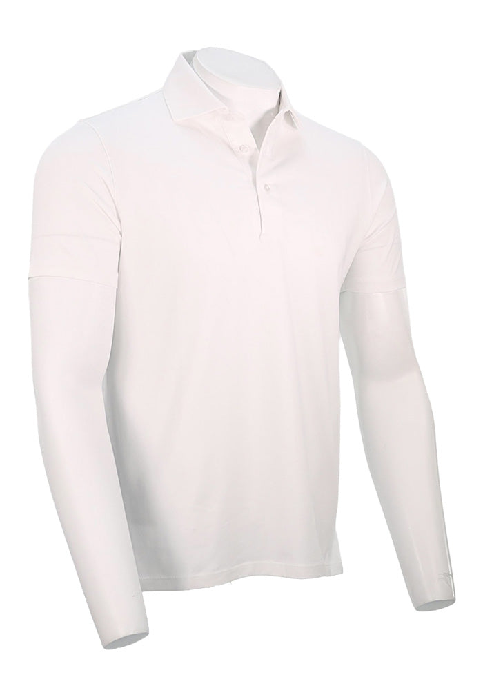 Patrick Assaraf Short Sleeve Cotton Polo, White