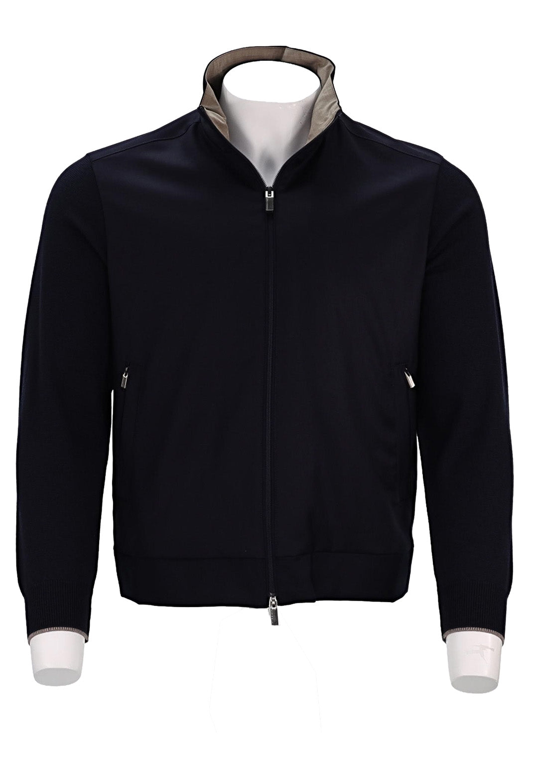 Paul & Shark Full Zip Sweater, Navy