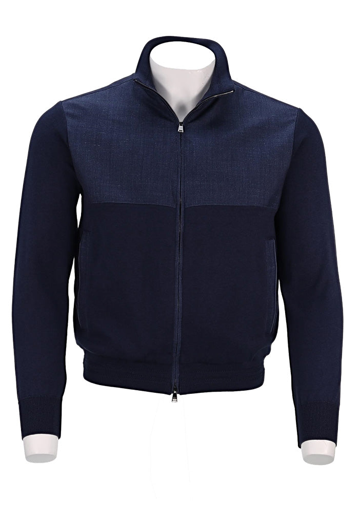 Paul & Shark Full Zip Sweater, Navy