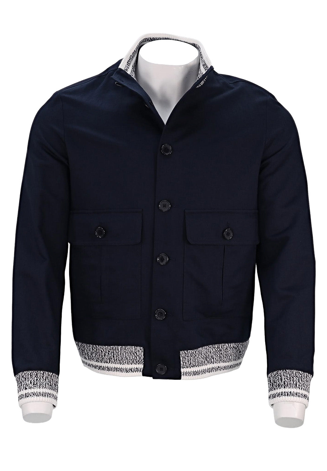 Paul & Shark Full Button Bomber, Navy
